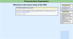 Desktop Screenshot of pdo.bayareadarts.com